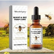 Carpenter Bee Attractant | Natural Insect Lure for Wasp Bee Hornet Traps | Outdoor Farm Pest Control | Family Safe | 60ml Carpenter Trap Bait | Effective Hive Lure | 2oz Liquid